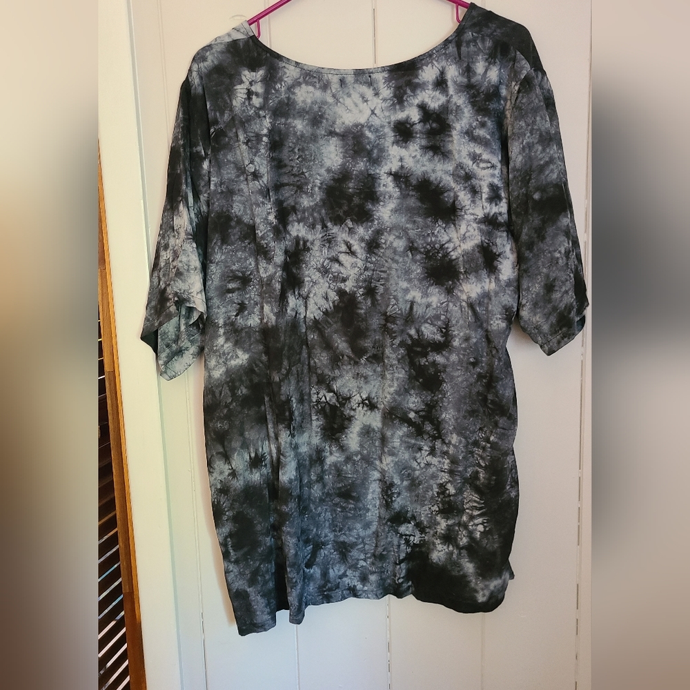 Tie dyed tunic top - Picture 2 of 6